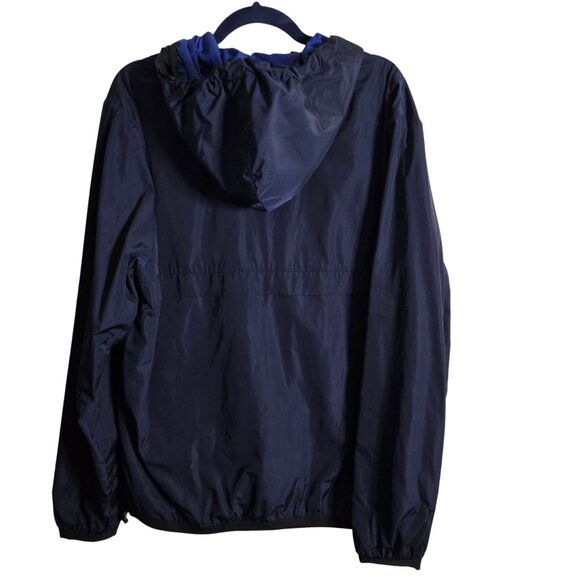 Scotch & Soda Classic Nylon Windbreaker Navy Jacket Size L - Picture 3 of 9